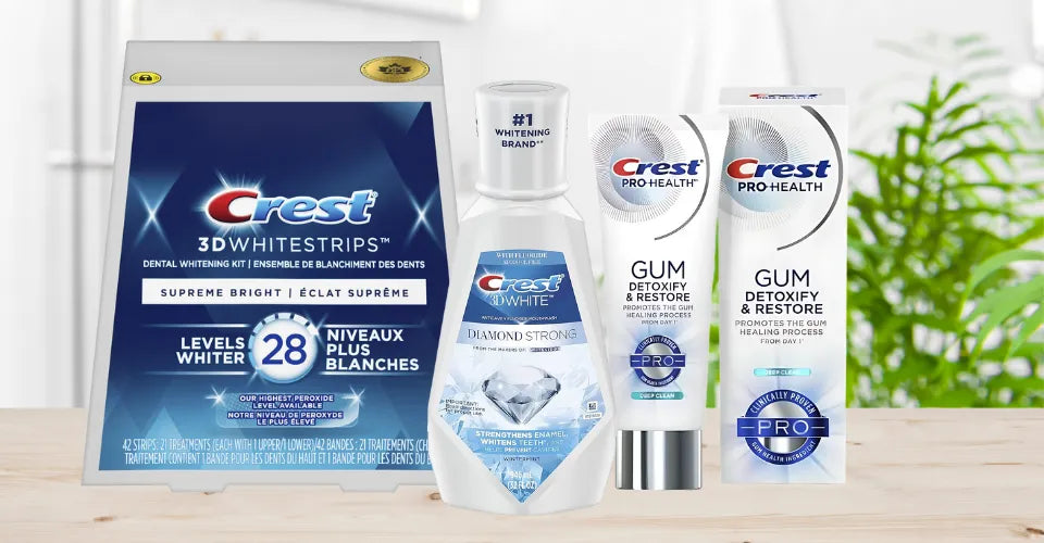 Wybielanie Zębów Produktami Marki Crest
