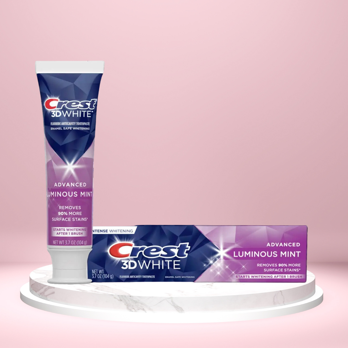 Pasta Do Zębów Crest 3D White Advanced Luminous Mint Intense Whitening 104g