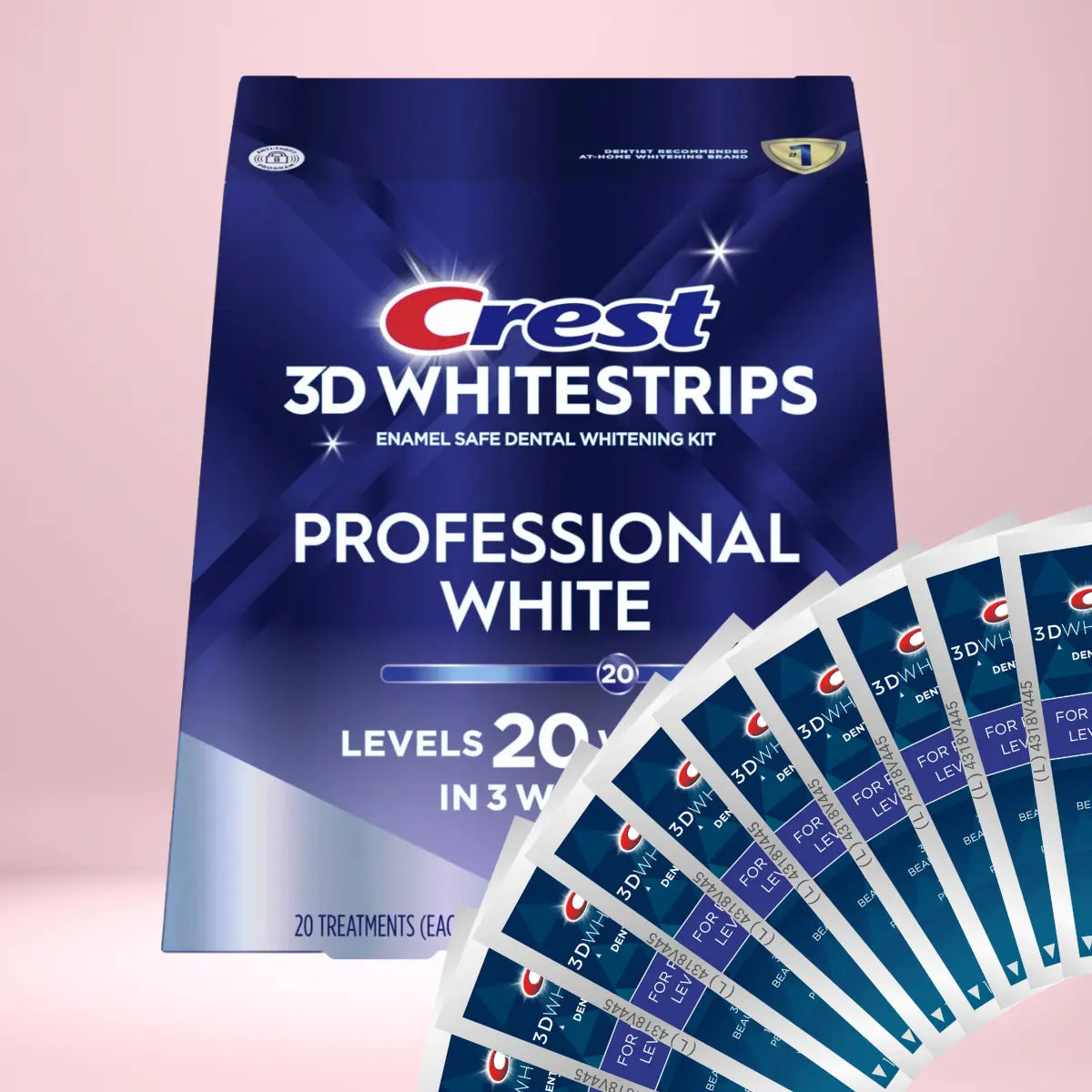 Paski Wybielające Crest For Professional-Level Whitening