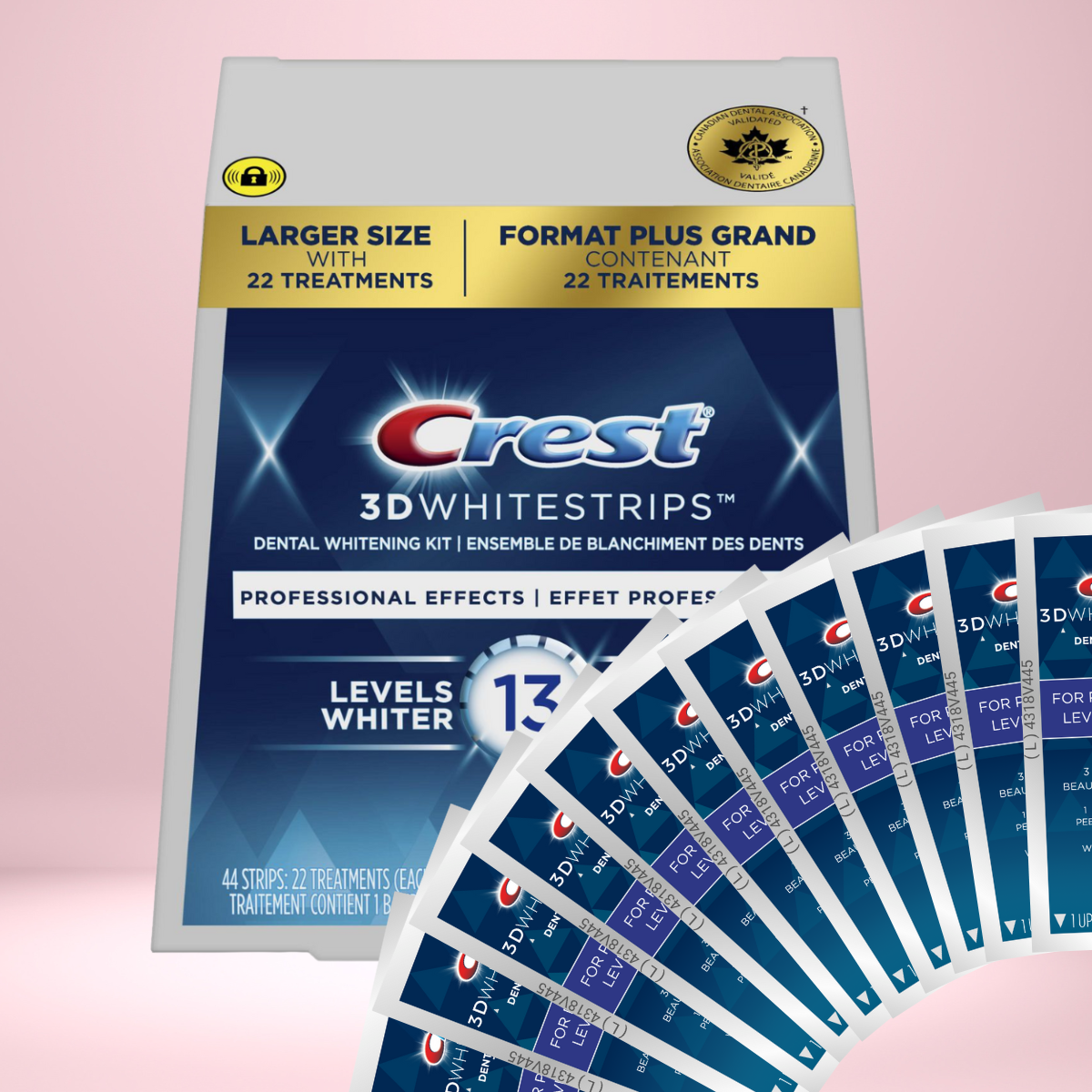Paski Wybielające Crest Professional Effects 13 Levels Whiter Whitestrips