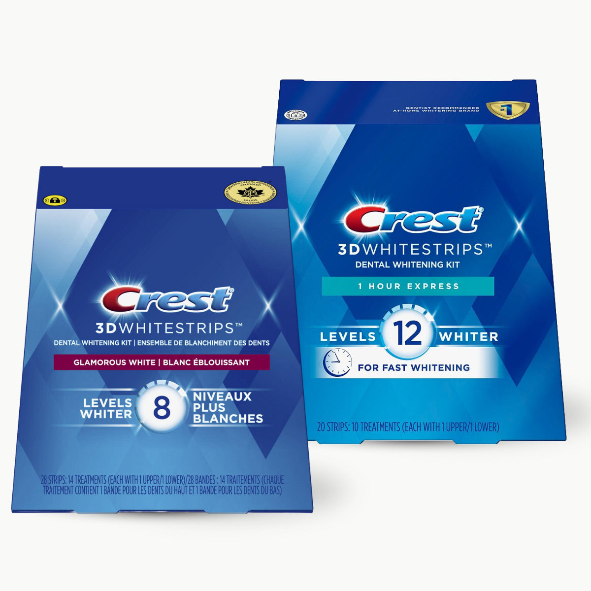 Crest kolekcja paski wybielające