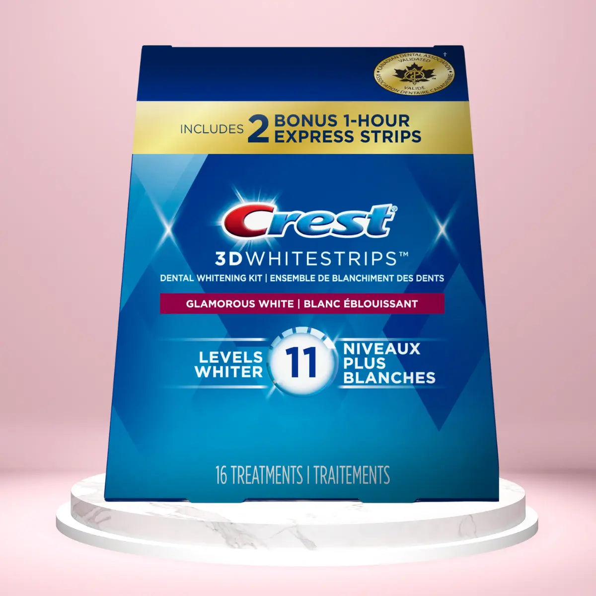 Paski Wybielające Crest Glamorous White 11 Levels Whiter Whitestrips