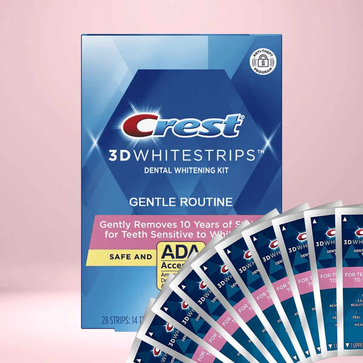 Paski Wybielające Crest 3D White Gentle Routine