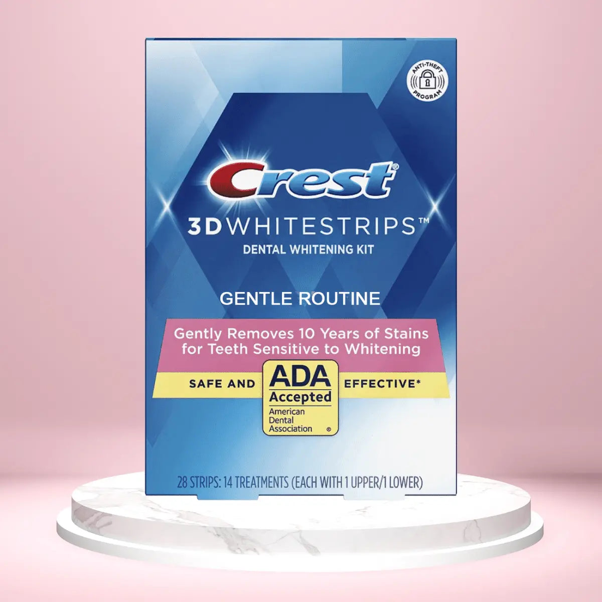 Paski Wybielające Crest 3D White Gentle Routine