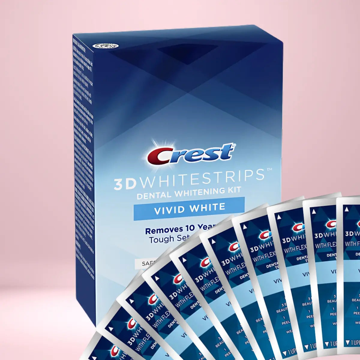 Paski Wybielające Crest 3D Whitestrips Vivid