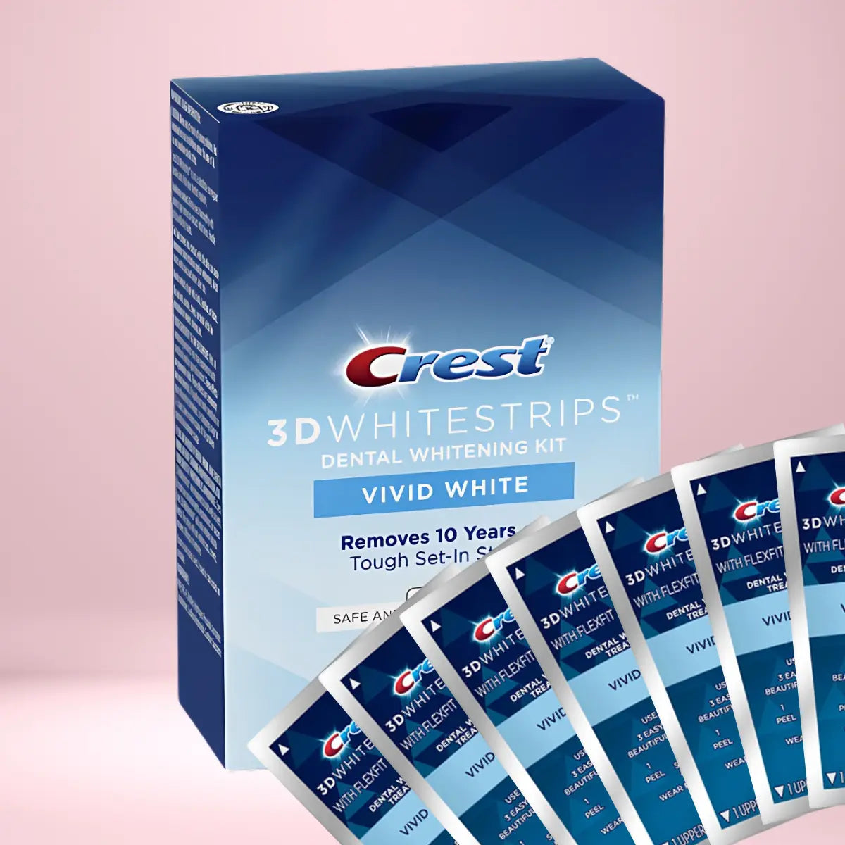 Paski Wybielające Crest 3D Whitestrips Vivid