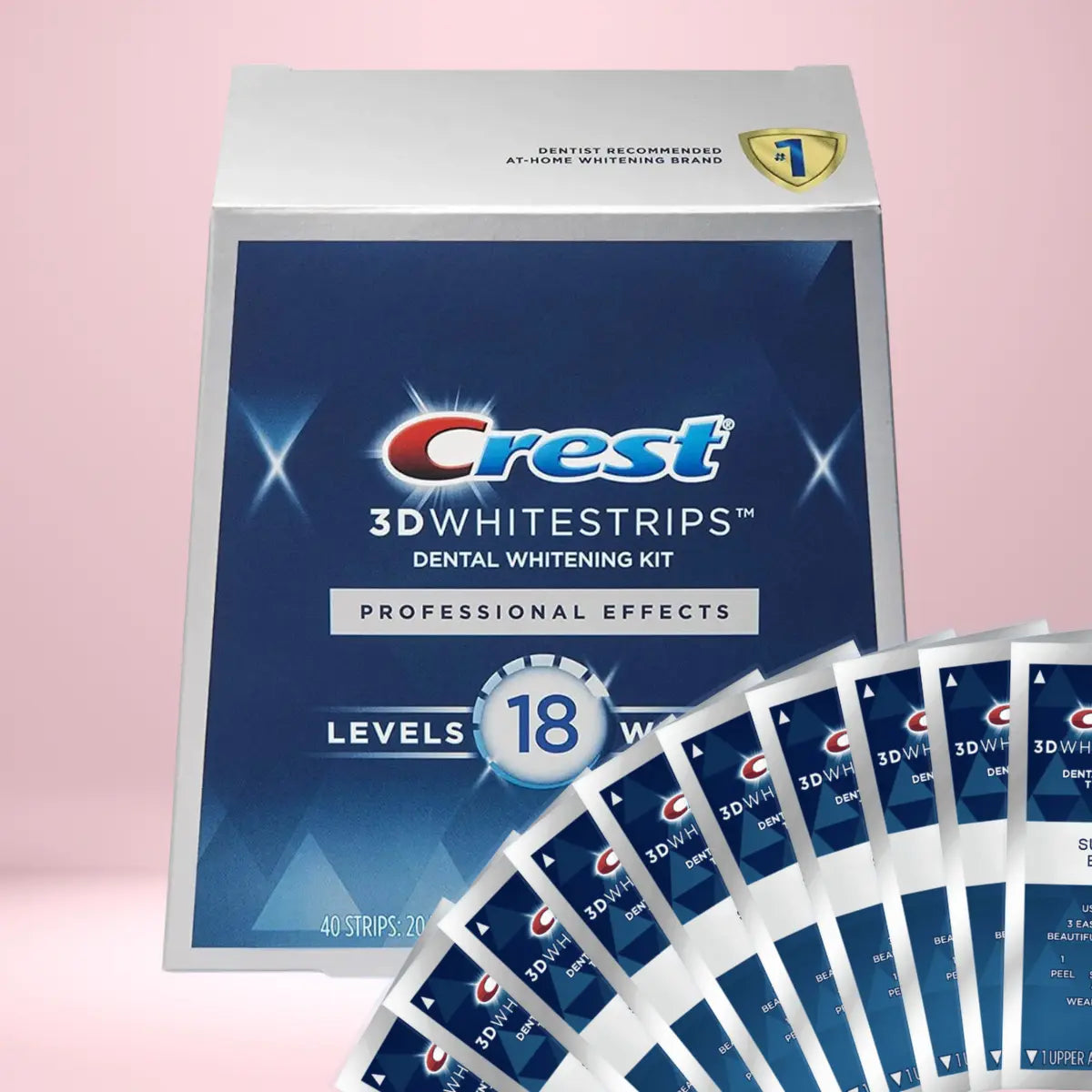 Paski Wybielające Crest Professional-Level 18 Whitestrips