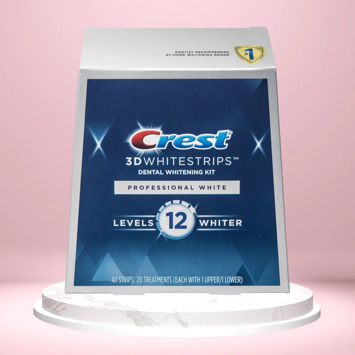 Paski Wybielające Crest 3D Whitestrips Professional White 12 Levels Whiter