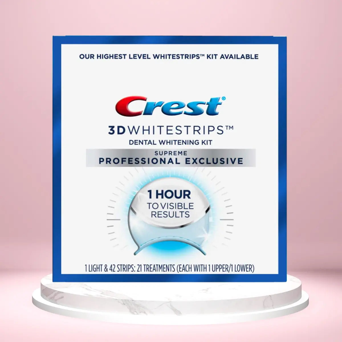 Paski Wybielajace Crest Supreme Exclusive Dental Whitening LED