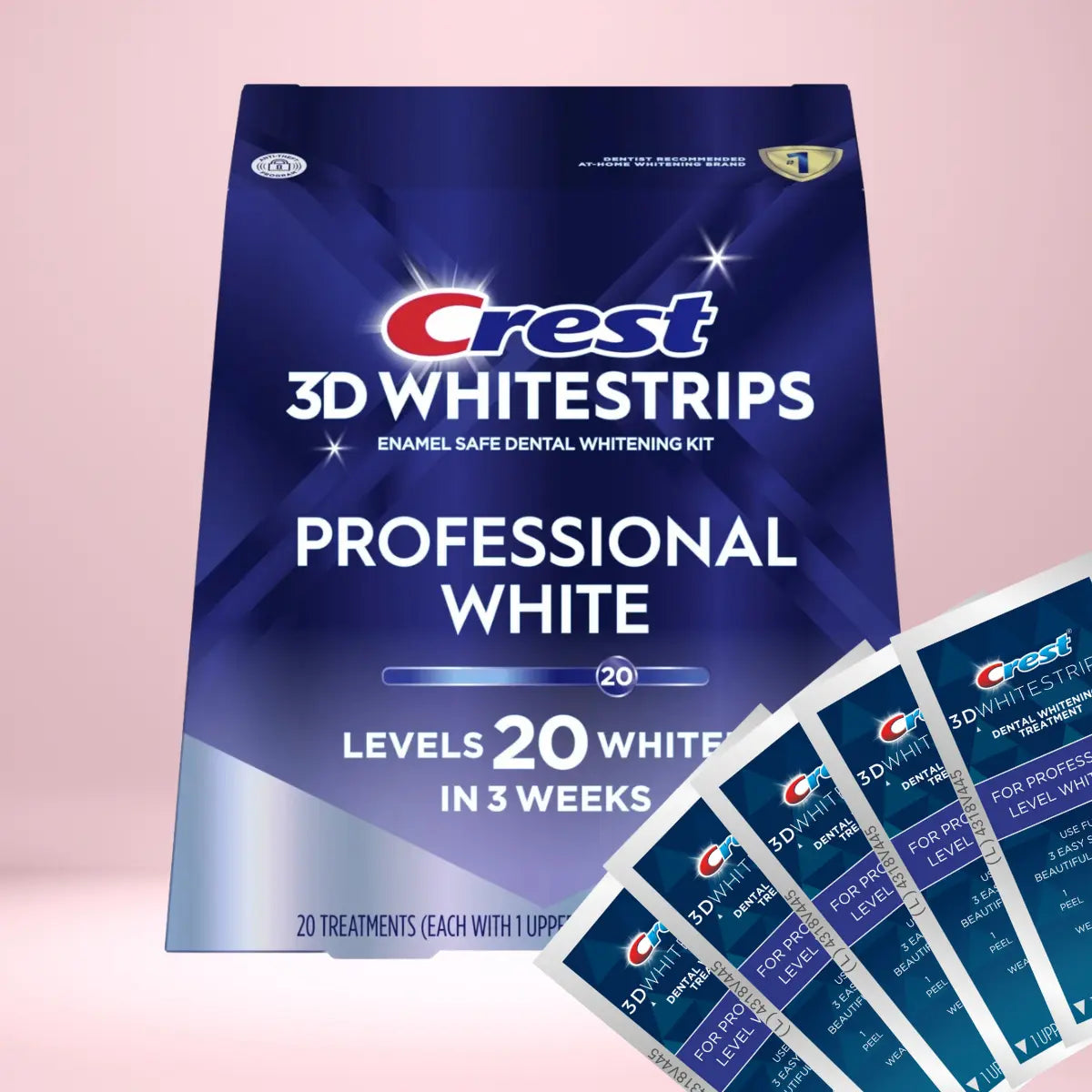Paski Wybielające Crest For Professional-Level Whitening