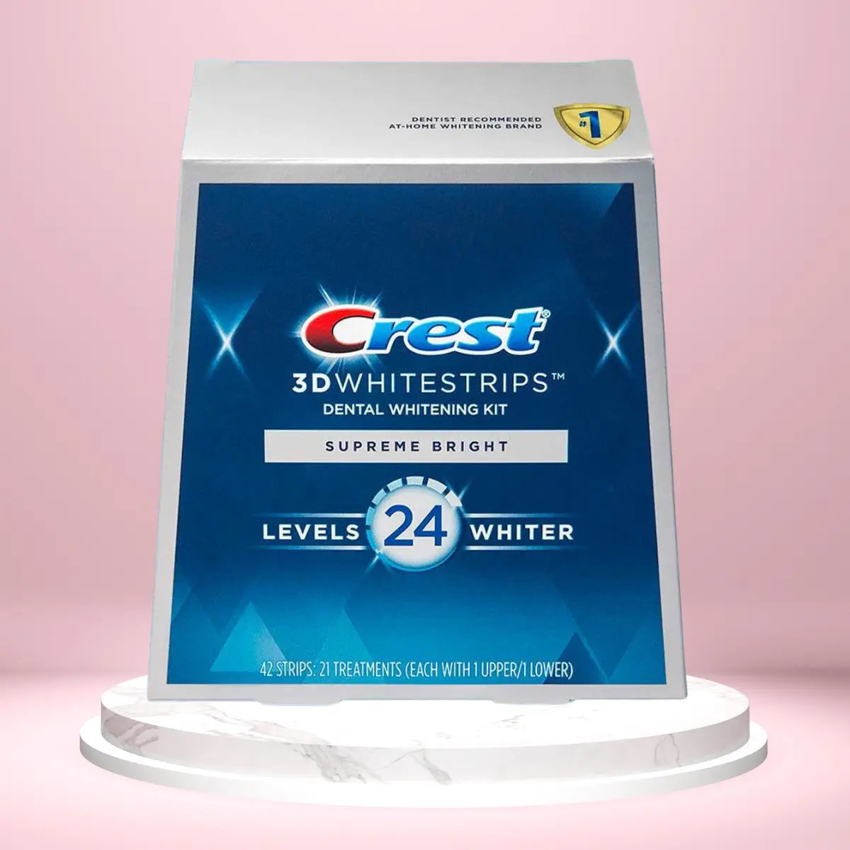 Paski Wybielające Crest Supreme Bright 24 Whitestrips